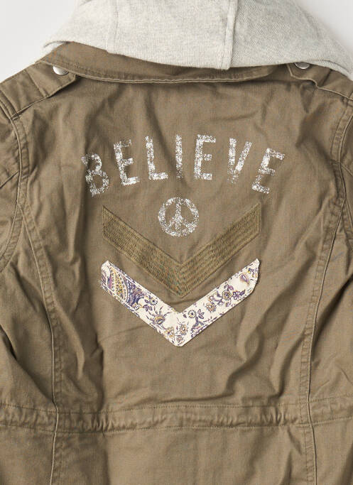 Palton scurt verde IKKS JUNIOR fată