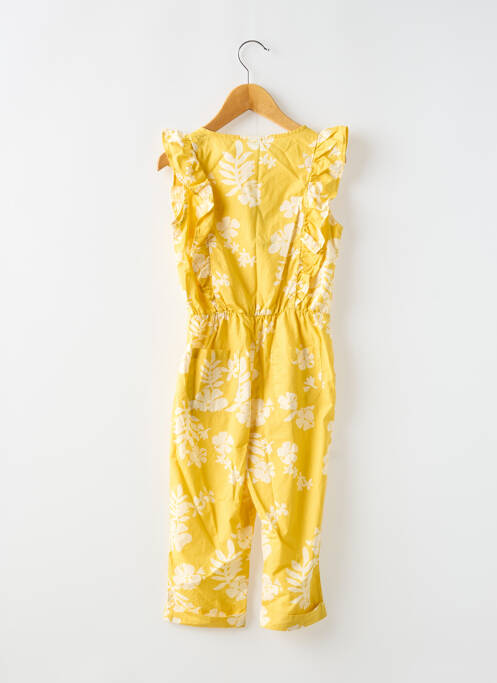 Salopetă-pantalon galben PETIT BATEAU fată