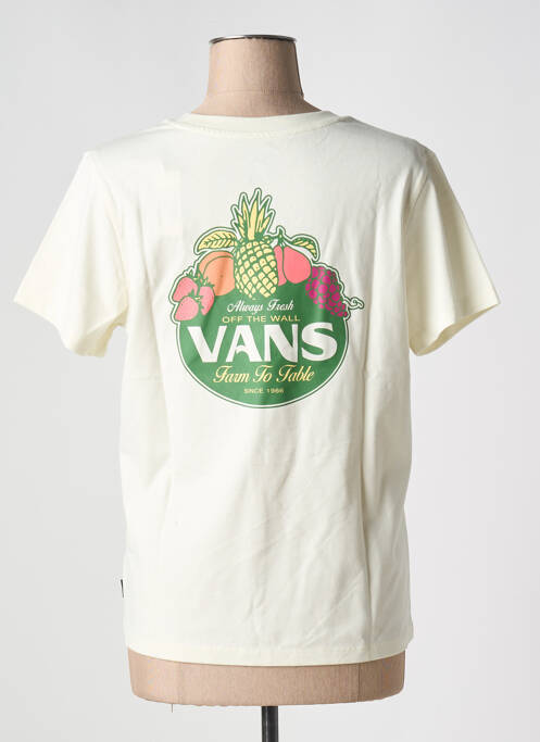 Tricou alb VANS femeie