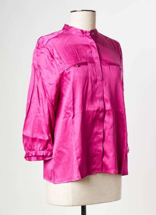 Cămașă roz VILA femeie