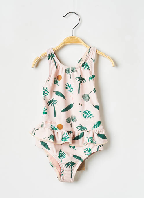 Costum de baie dintr-o singură piesă bej LIEWOOD fată