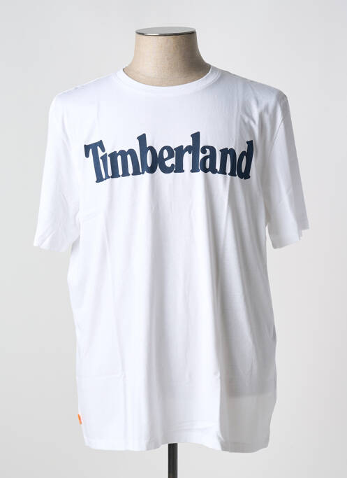 Tricou alb TIMBERLAND bărbat