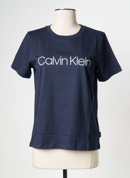 Tricou albastru CALVIN KLEIN femeie