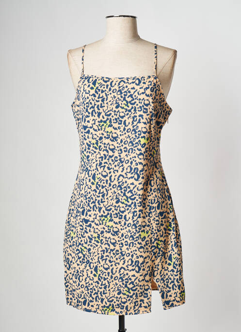 Rochie scurtă maro NOISY MAY femeie