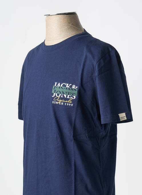 Tricou albastru JACK & JONES bărbat