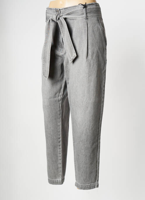 Blugi boyfriend gri IKKS femeie