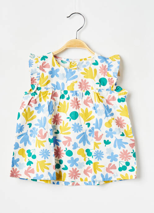 Top alb PETIT BATEAU fată