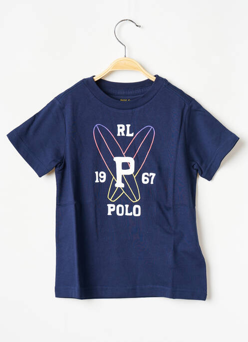 Tricou albastru RALPH LAUREN băiat