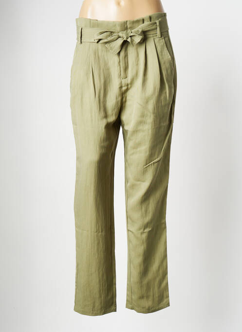 Pantalon larg verde SEE U SOON femeie