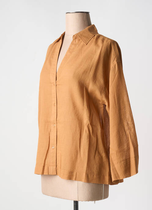 Cămașă maro STELLA FOREST femeie