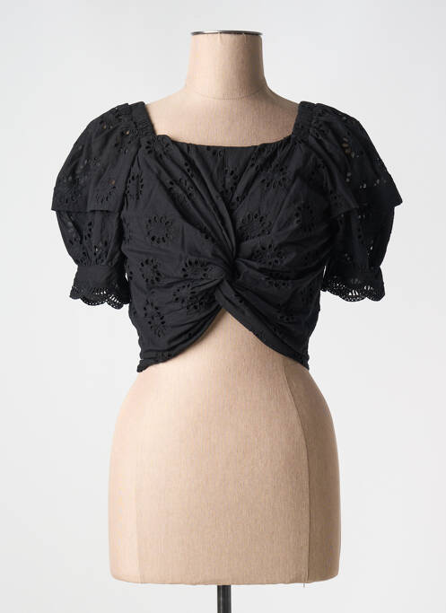 Top negru SUNCOO femeie