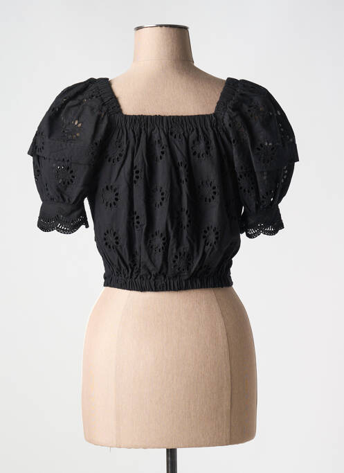 Top negru SUNCOO femeie