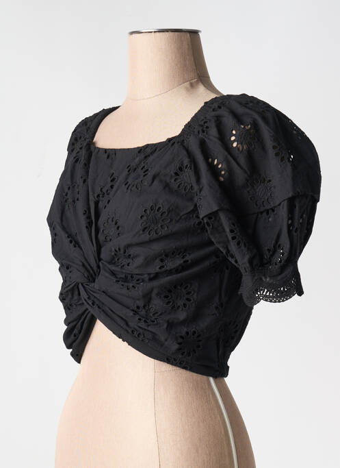 Top negru SUNCOO femeie