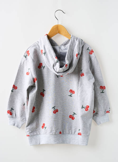 Hanorac cu glugă gri LEVIS fată