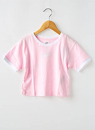 Tricou roz NIKE fată