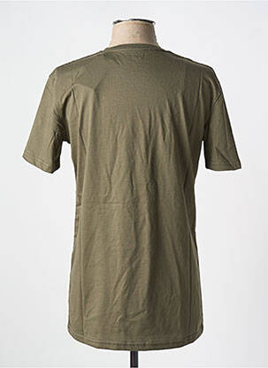 Tricou guler rotund verde QUIKSILVER bărbat