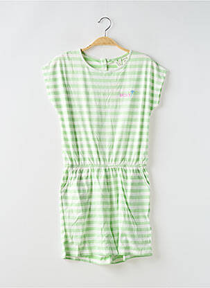 Salopetă scurtă verde ROXY fată