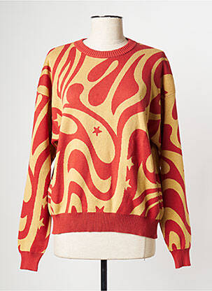 Pulover roșu THINKING MU femeie