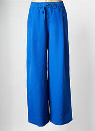Pantalon larg albastru ESSENTIEL ANTWERP femeie