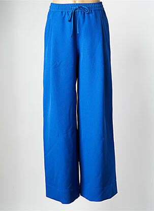 Pantalon larg albastru ESSENTIEL ANTWERP femeie