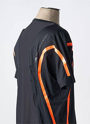 Tricou guler rotund negru ADIDAS X STELLA MC CARTNEY femeie