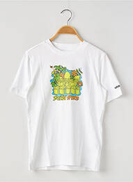 Tricou guler rotund alb ADIDAS copil