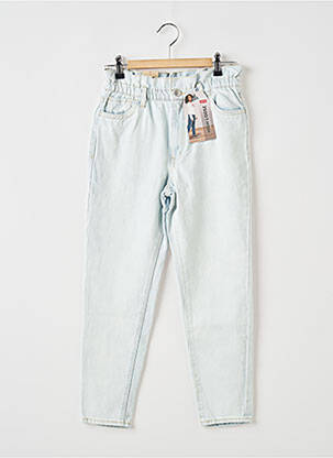 Blugi cu croială dreaptă alb LEVIS fată