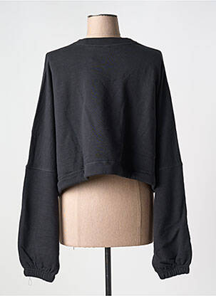 Hanorac guler rotund negru ADIDAS femeie