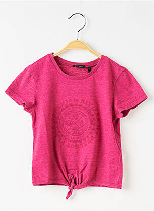 Tricou roz IKKS JUNIOR fată