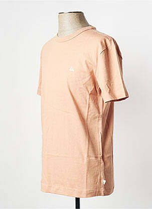 Tricou guler rotund portocaliu QUIKSILVER bărbat