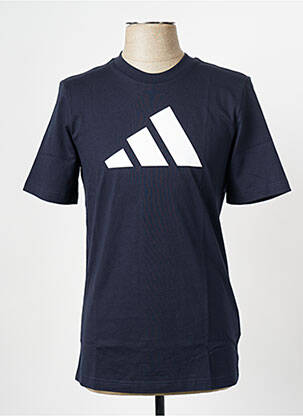 Tricou albastru ADIDAS bărbat