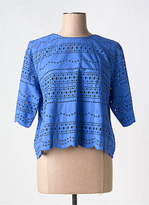 Top albastru TOMMY HILFIGER femeie