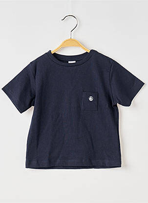 Tricou negru PETIT BATEAU băiat