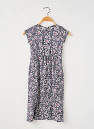 Rochie lungă guler rotund albastru IKKS JUNIOR fille