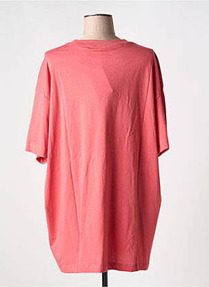 Tricou guler rotund roz NIKE femeie