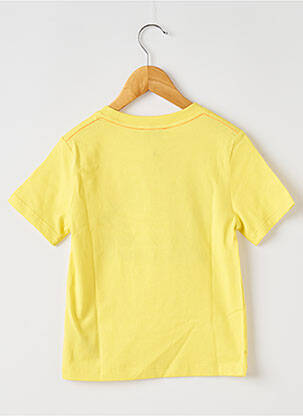 Tricou guler rotund galben MARC JACOBS băiat