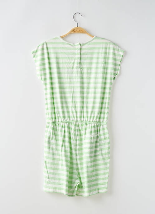 Salopetă scurtă verde ROXY fată