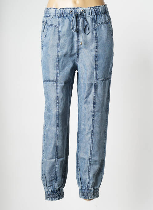 Blugi cu croială largă albastru IKKS femeie