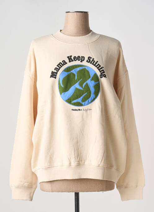 Hanorac alb THINKING MU femeie