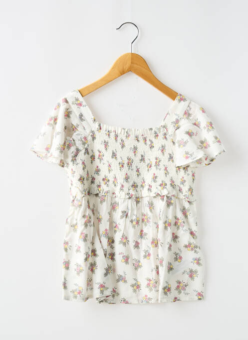 Top alb TAPE À L'OEIL fată