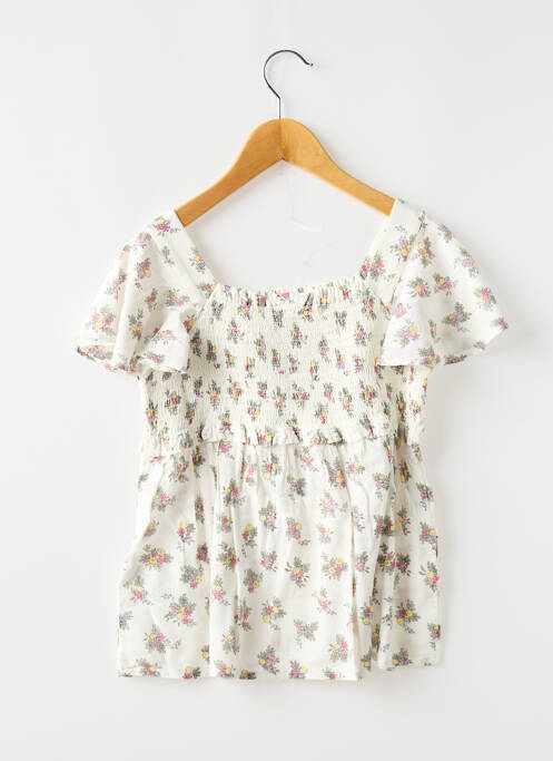 Top alb TAPE À L'OEIL fată