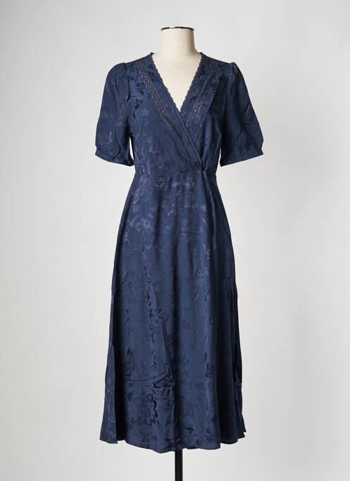 Rochie lungă albastru ATELIER REVE femeie