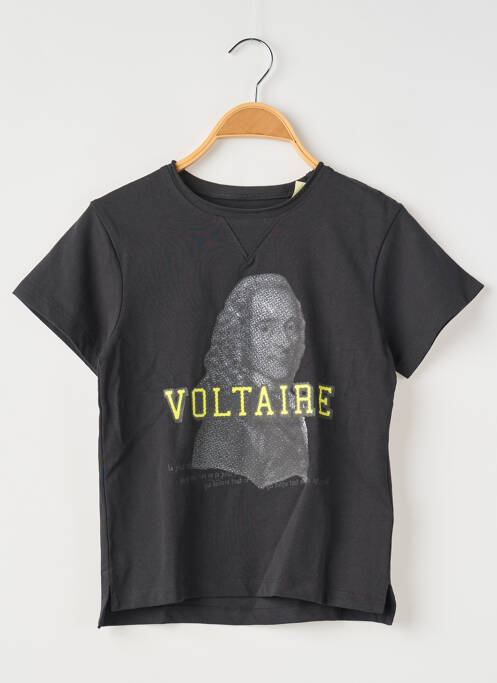 Tricou gri ZADIG & VOLTAIRE băiat