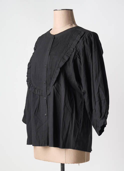 Top negru THE KORNER femeie