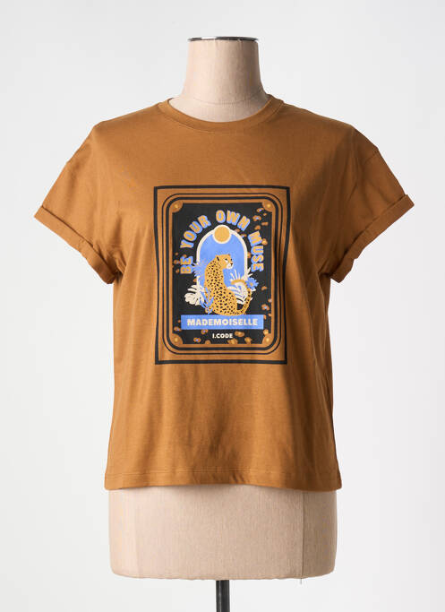 Tricou maro I.CODE (By IKKS) femeie