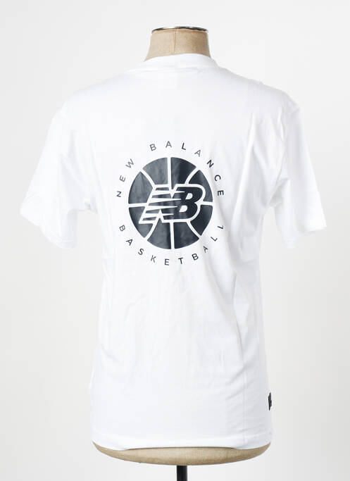 Tricou alb NEW BALANCE bărbat