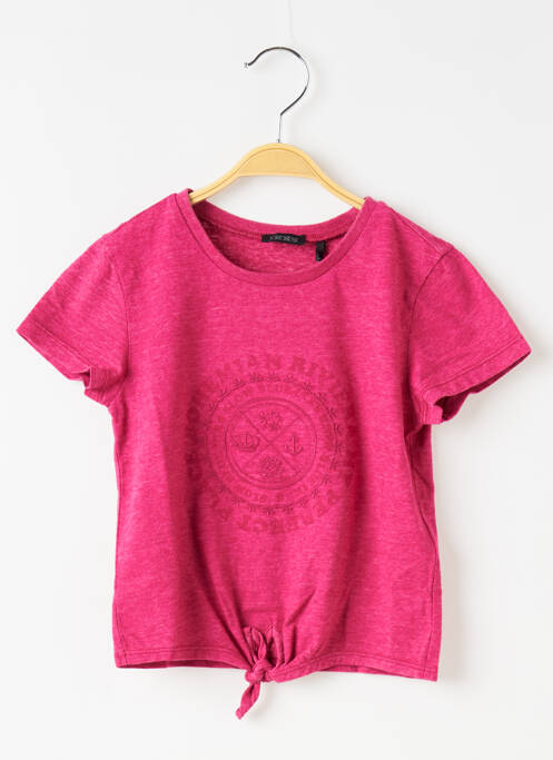 Tricou roz IKKS JUNIOR fată