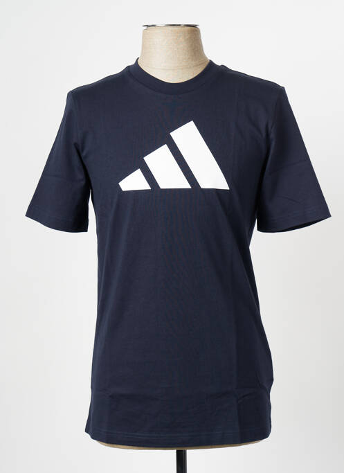 Tricou albastru ADIDAS bărbat