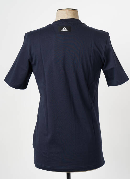 Tricou albastru ADIDAS bărbat