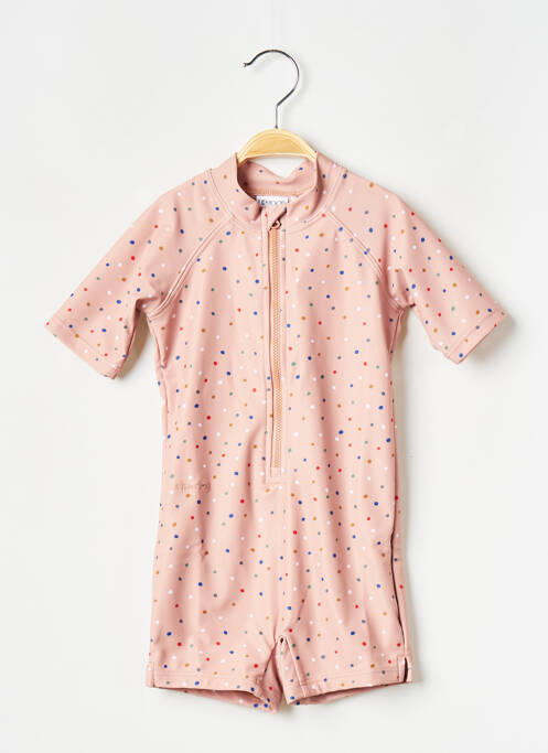 Costum de baie dintr-o singură piesă maro LIEWOOD copil